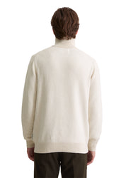 Troyer aus Wollmix Regular Fit - 152-white cotton - Creme