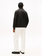 Sweatjacke Regular Fit - BDS-BLACK - Schwarz