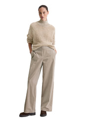 Strickpullover aus Bouclé - 915-chalky mauve melange - Beige