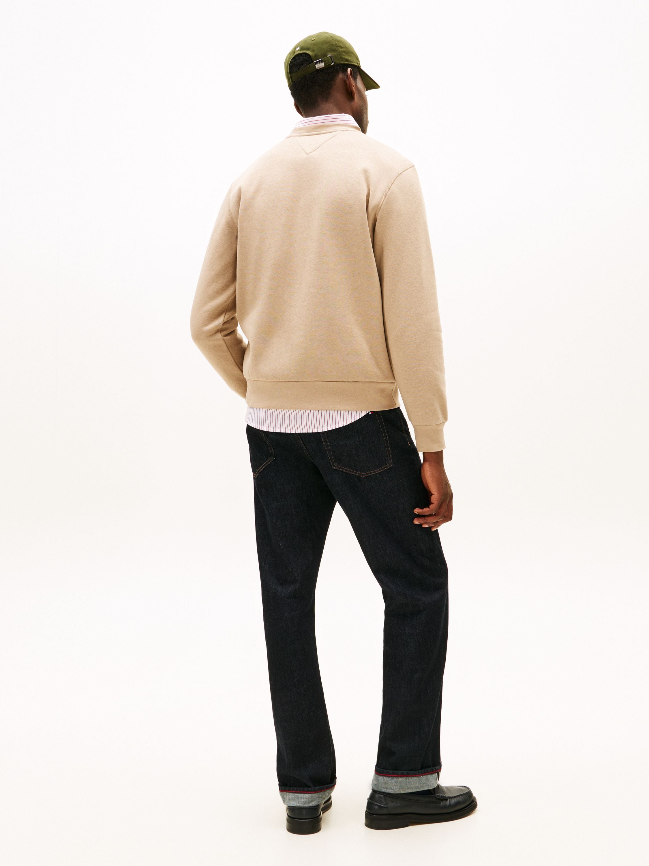 Sweatshirt aus Baumwollmix - AFE-BEIGE - Beige