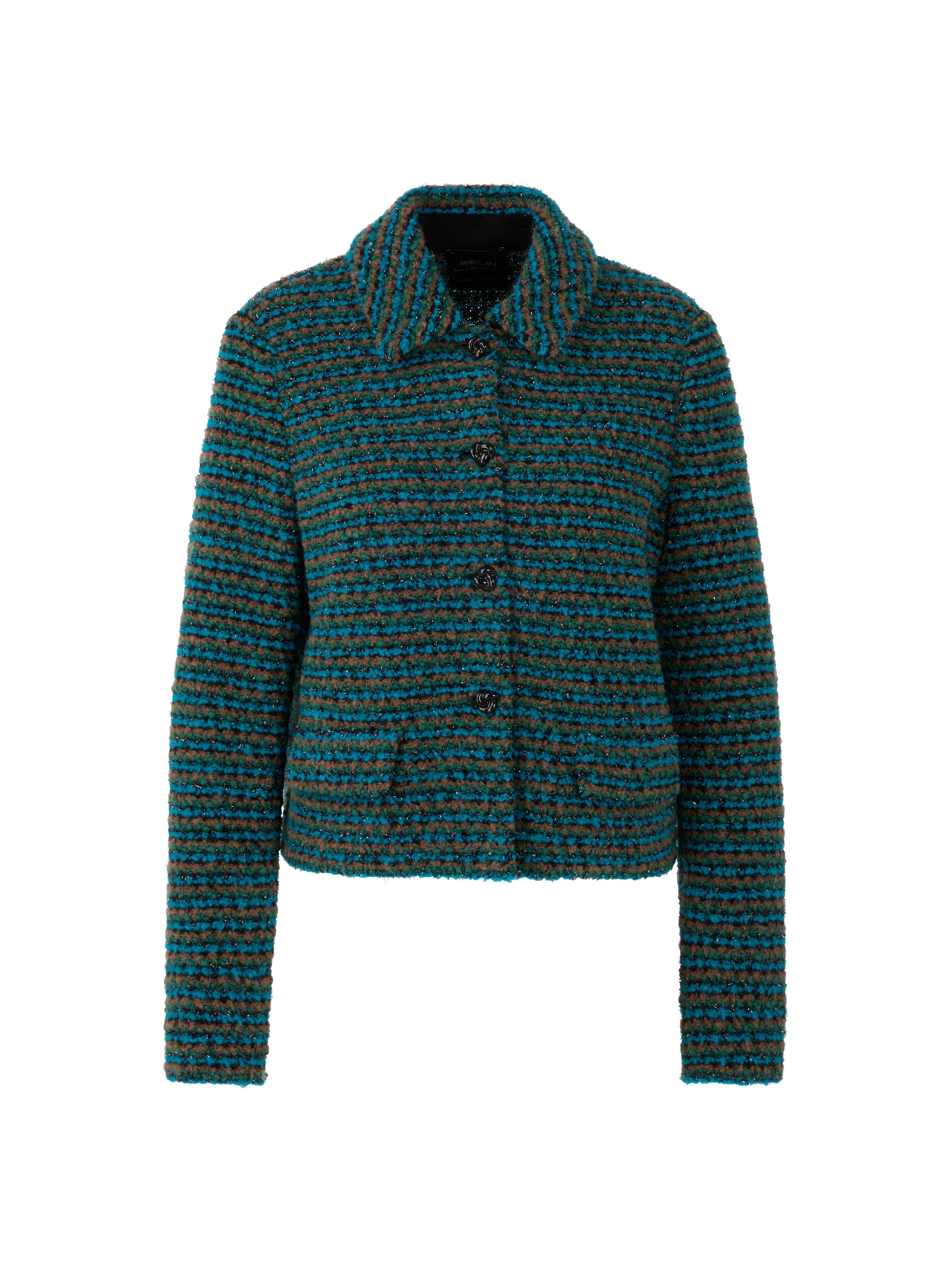 Cardigan mit Lurex - 556 - Grün