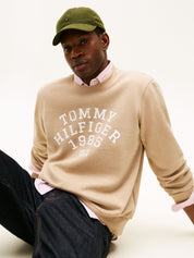 Sweatshirt aus Baumwollmix - AFE-BEIGE - Beige