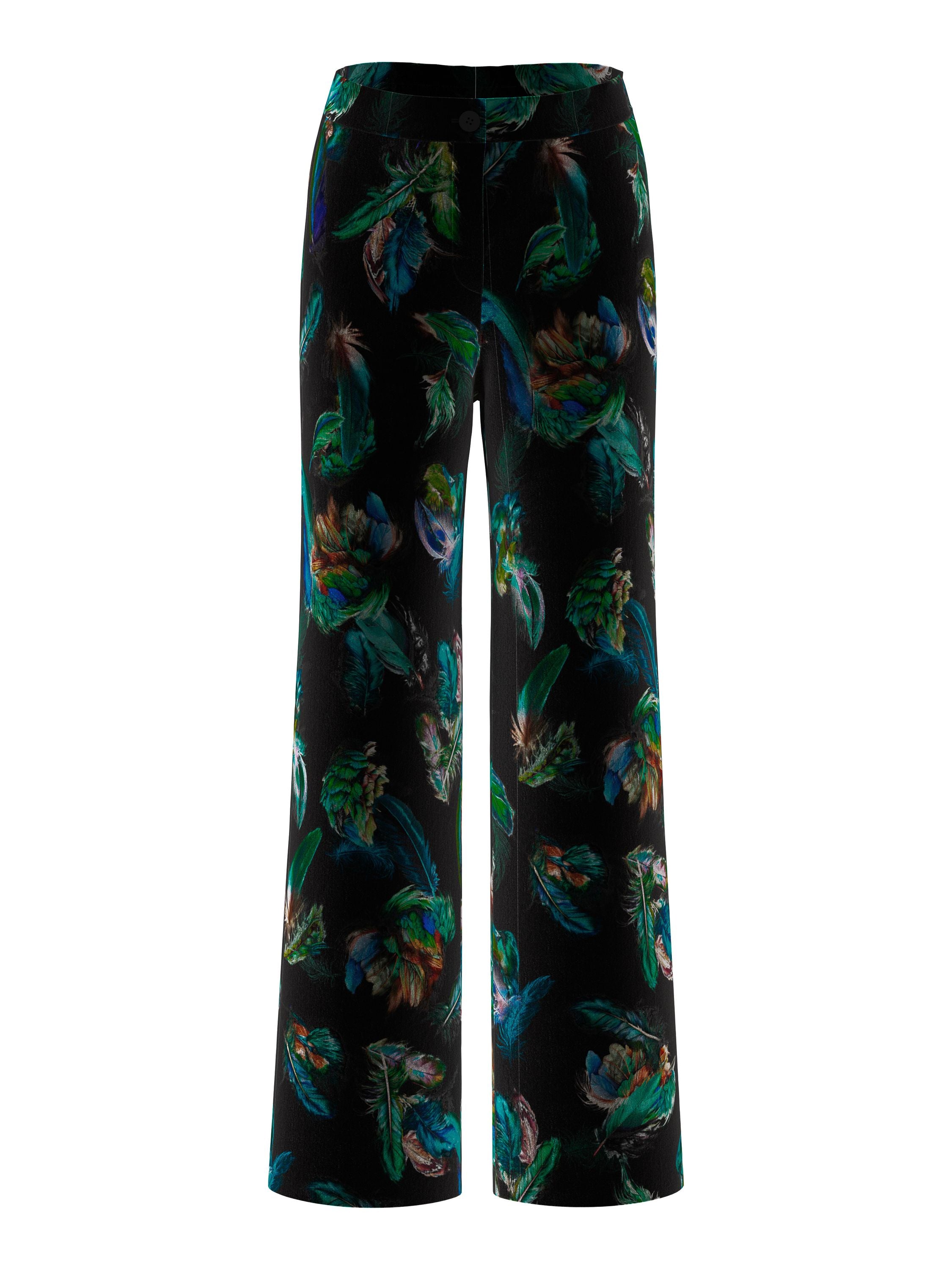 Schlupfhose WARRI Wide Leg - 556 - Grün