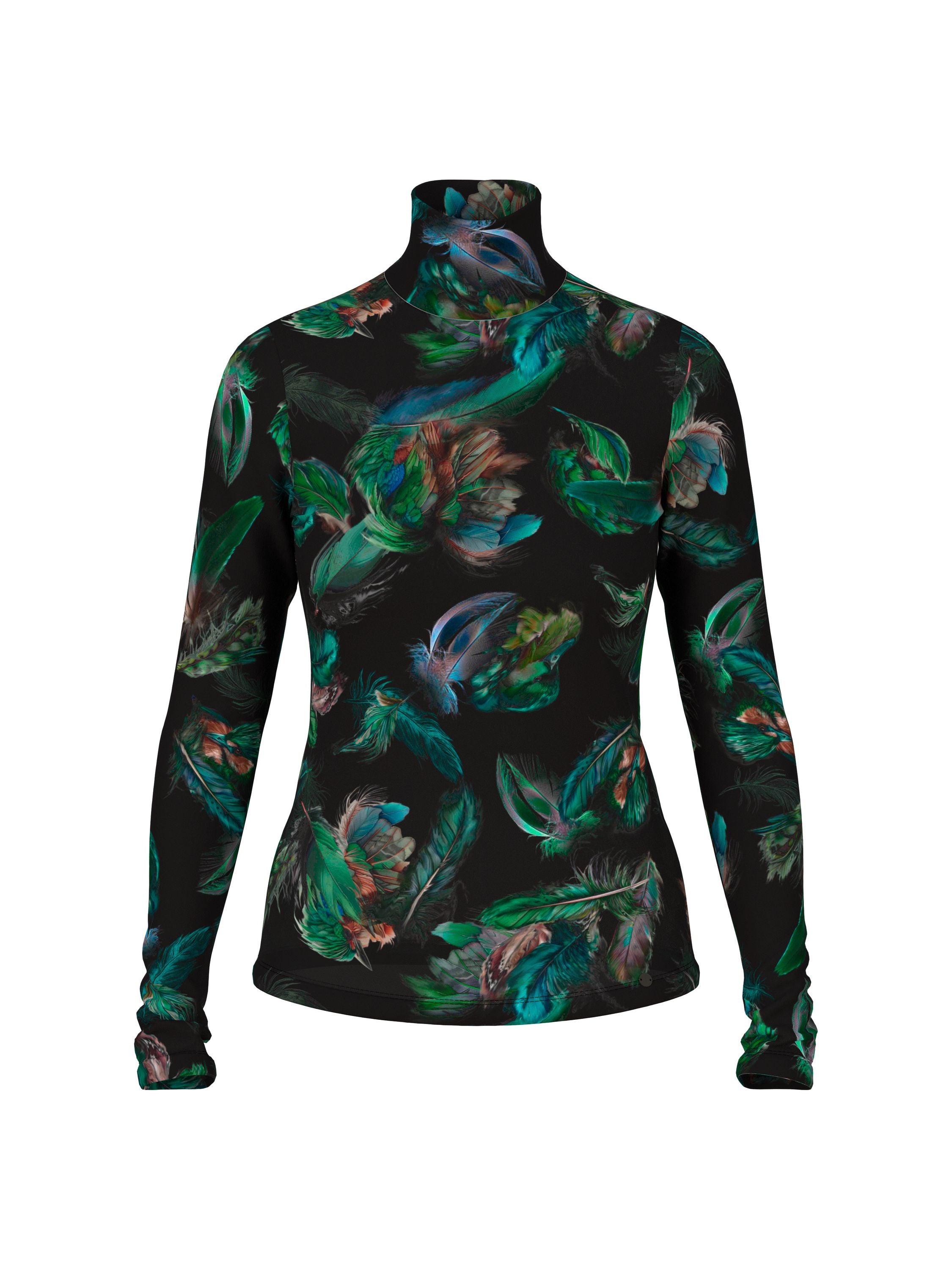 Langarmshirt - 556 - Grün