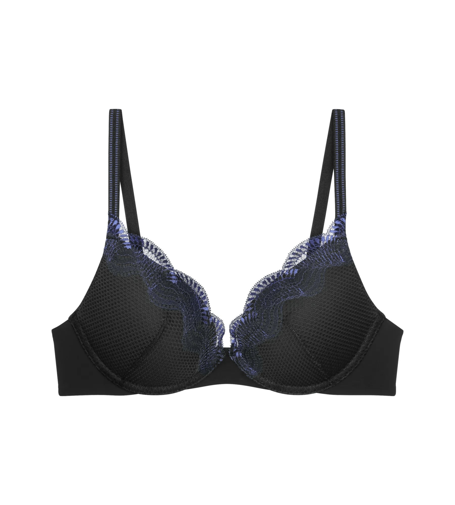 Push-up-BH COMFORT GLAM - 0004 BLACK - Schwarz