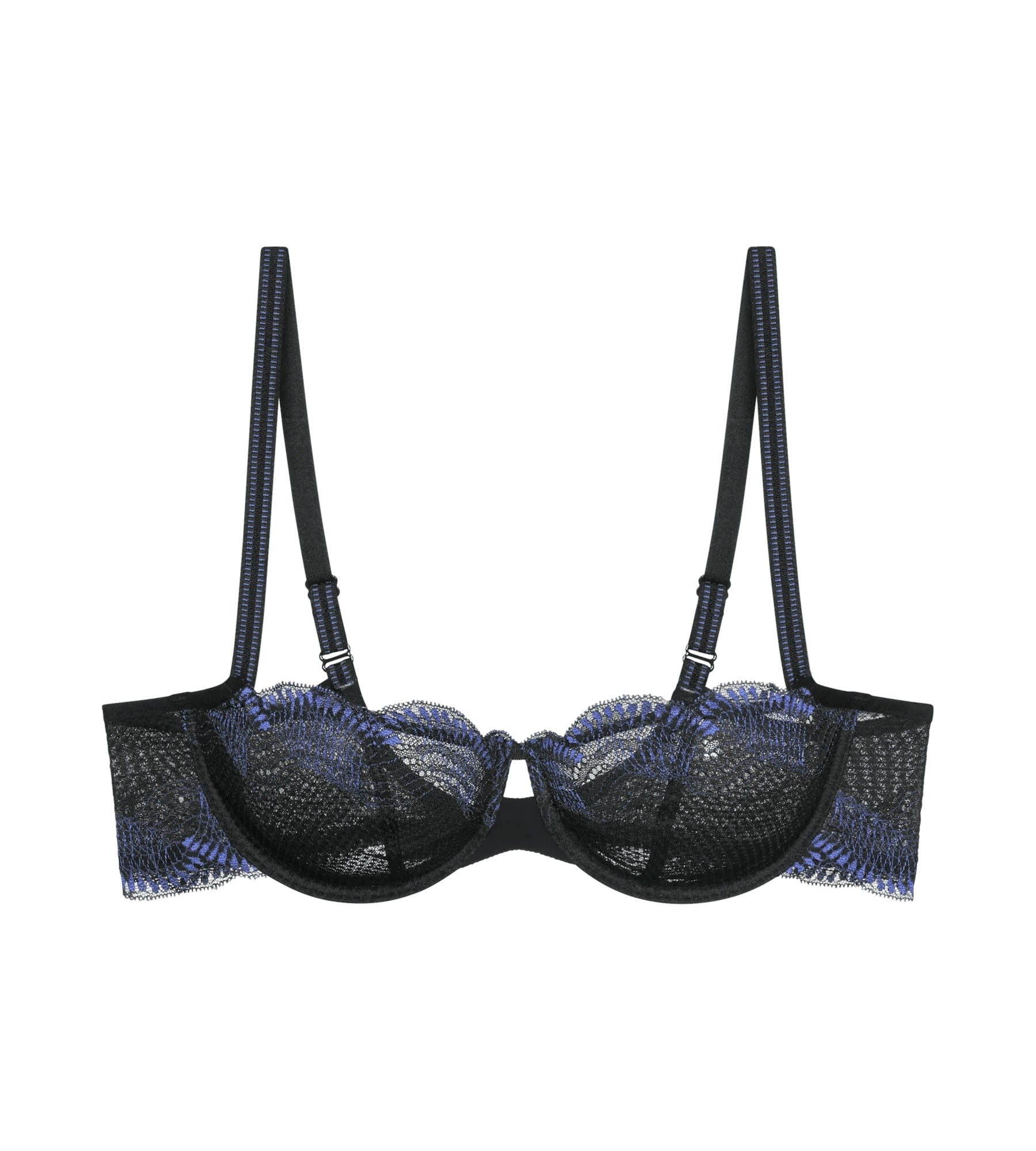 Bügel-BH COMFORT GLAM - 0004 BLACK - Schwarz