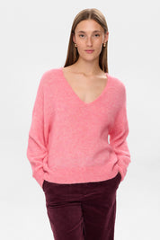 Strickpullover NURIETTE aus Wollmix - 2696 - Pink
