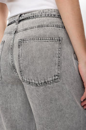 Jeans NUBROOKLYN Wide Leg - 3017 - Grau