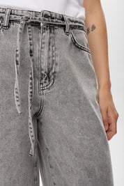 Jeans NUBROOKLYN Wide Leg - 3017 - Grau