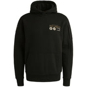 Sweathoodie aus Baumwolle - 999-Black - Schwarz