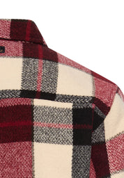 Overshirt aus Wollmix - 57-Amber Red - Rot