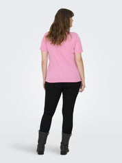 T-Shirt COCA COLA aus Bio-Baumwolle - Sachet Pink/SANTAAND DEER - Pink
