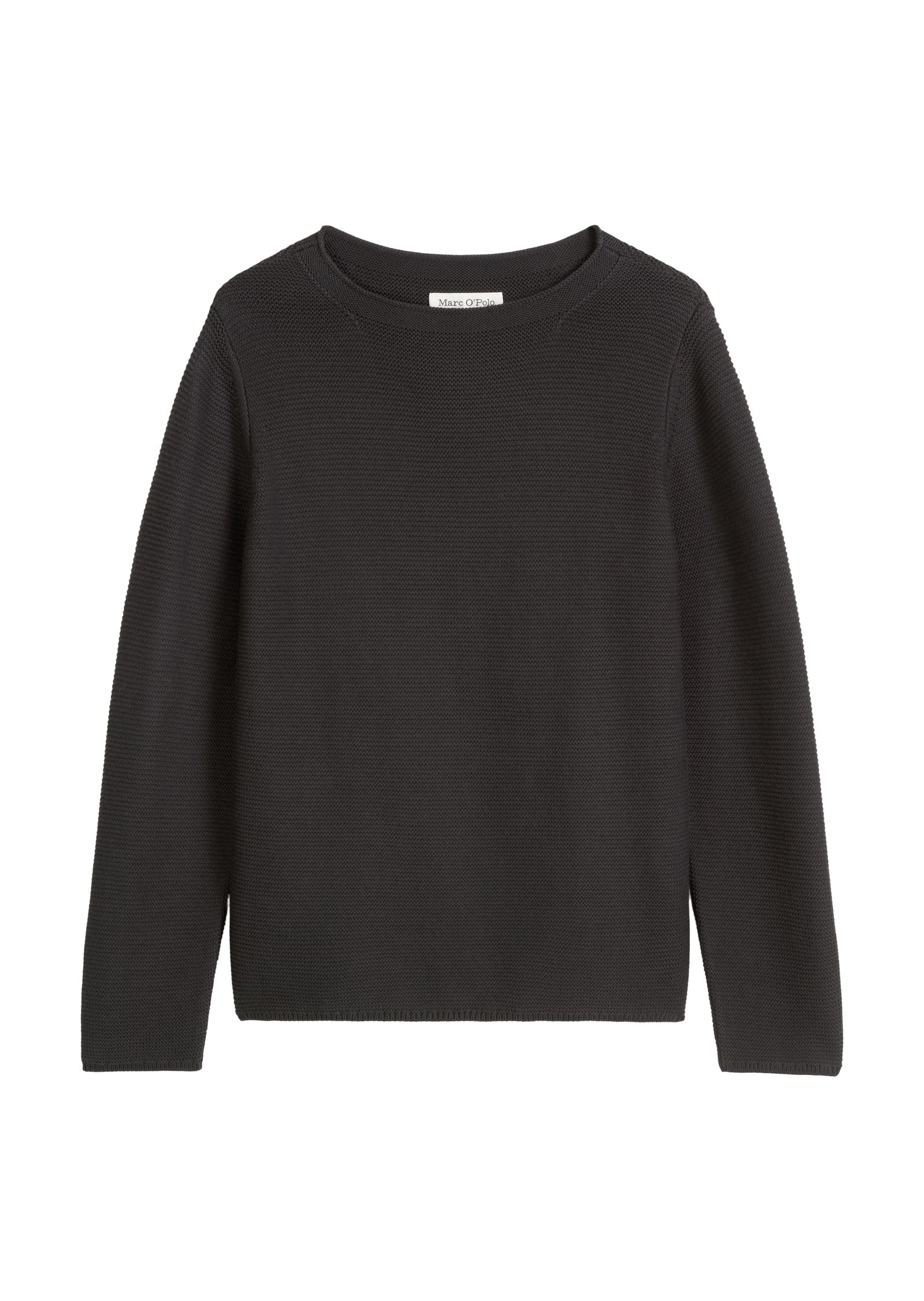 Strickpullover aus Baumwolle - 977-night grey - Grau