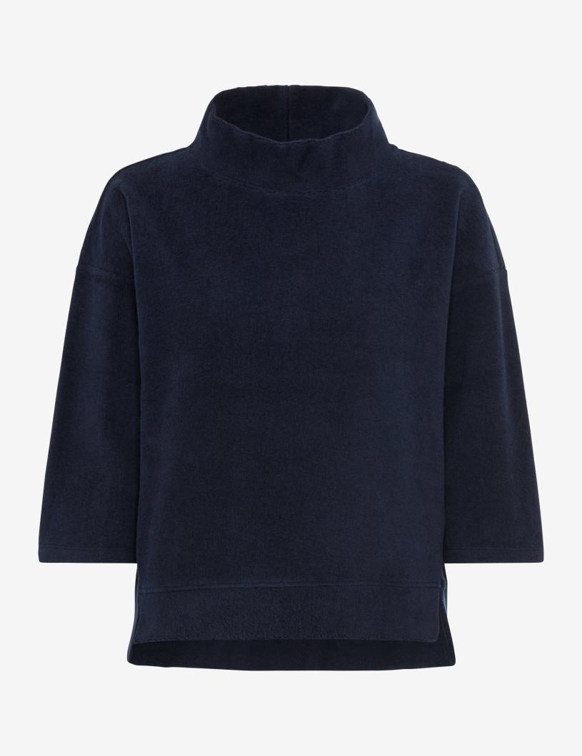 Sweatshirt BO L aus Baumwollmix - 22-navy - Blau