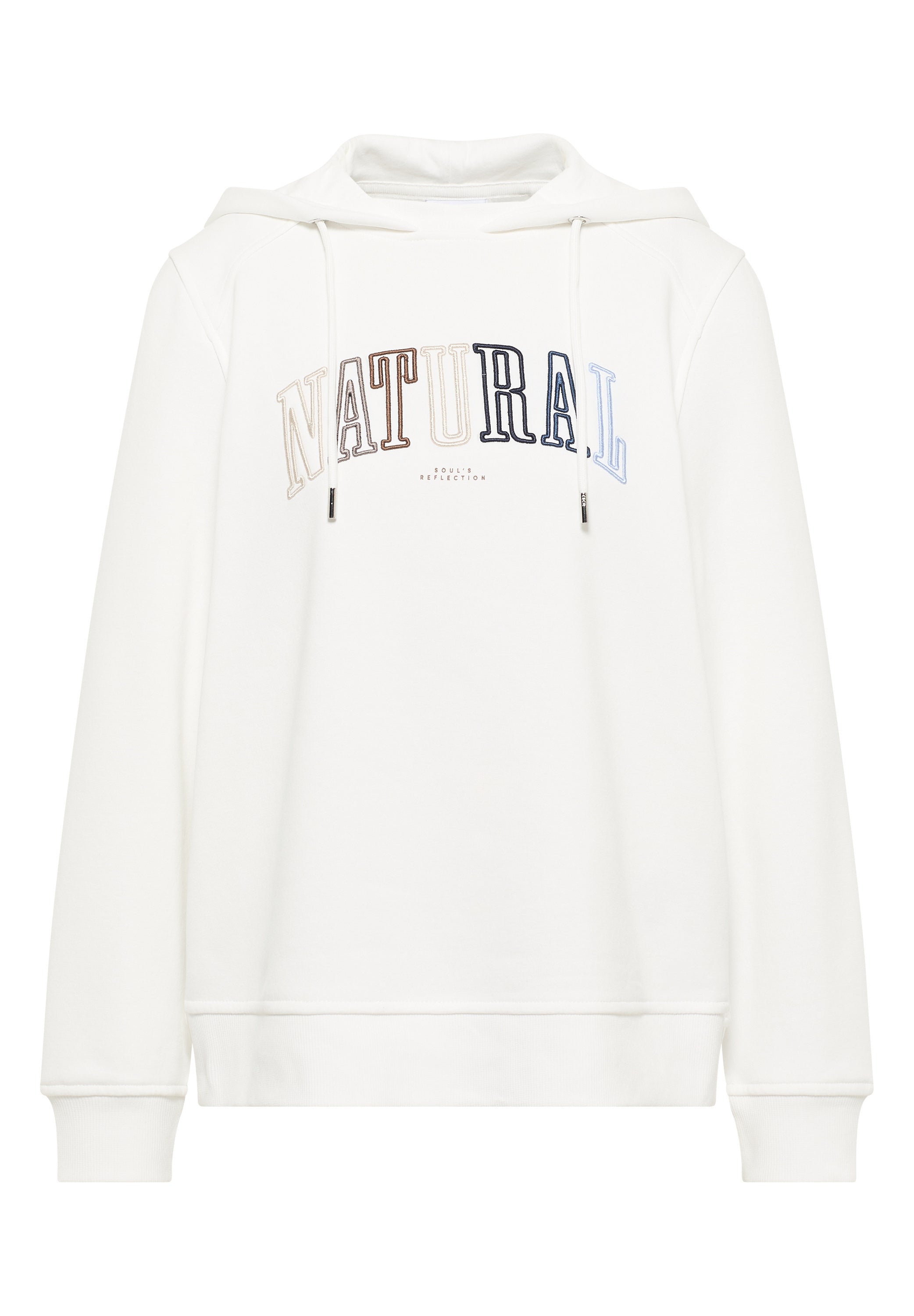 Sweathoodie aus Baumwollmix - 33474 vanilla white - Creme