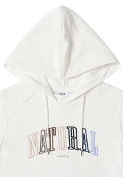 Sweathoodie aus Baumwollmix - 33474 vanilla white - Creme