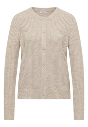 Strickjacke - 16836 toffee cream melange - Beige