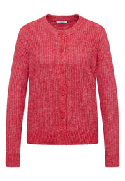 Strickjacke - 16973 fiery red melange - Rot