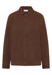 Cordhemd aus Baumwolle - 17113 mocha caramel - Braun