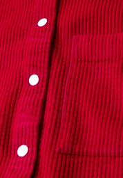 Cordhemd aus Baumwolle - 16865-racing red - Rot