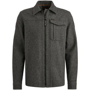 Overshirt aus Wollmix - 971-Dark Grey Melee - Grau