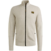 Strickjacke Regular Fit - 910-Bone White Melee - Weiß