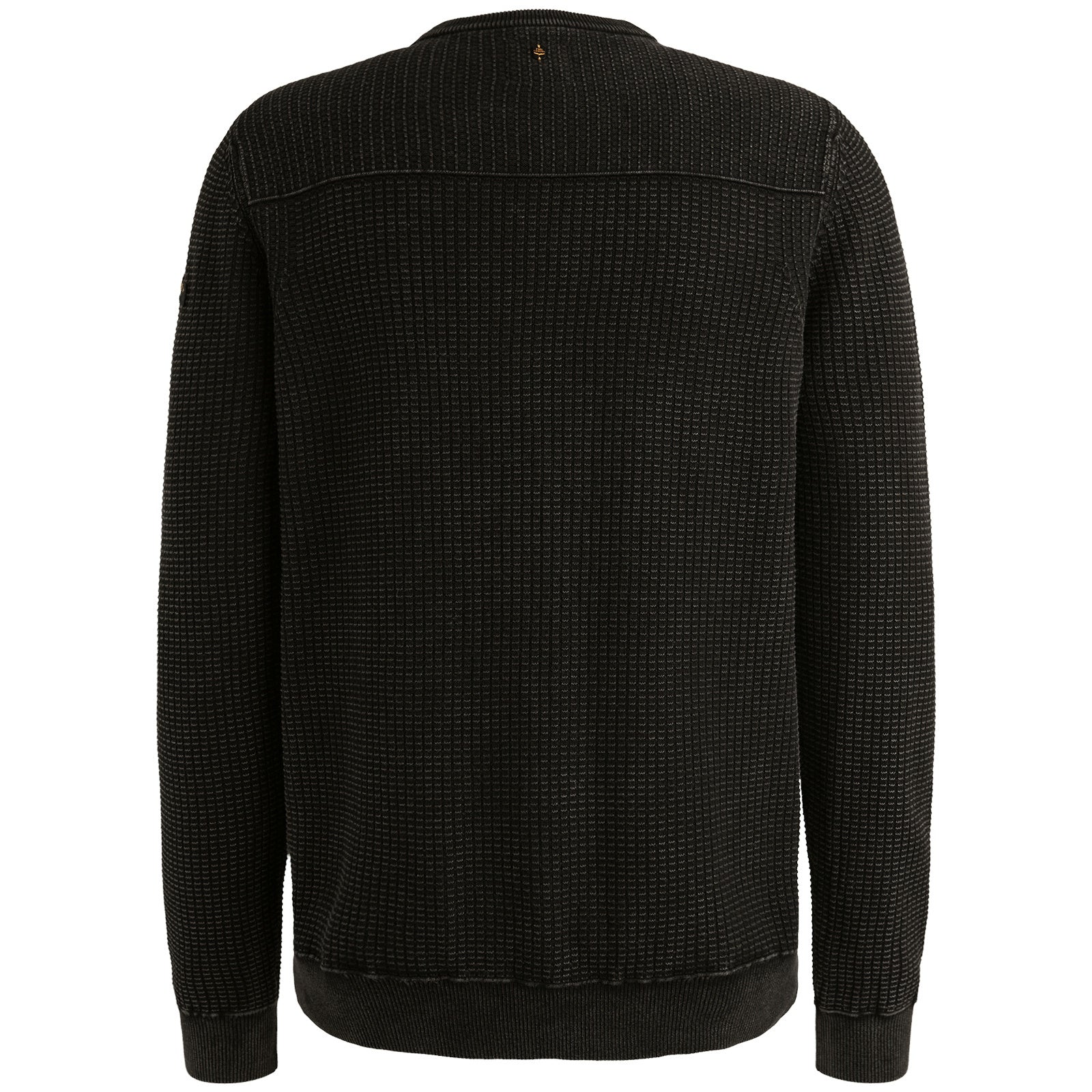 Strickpullover aus Baumwolle - 999-Black - Schwarz