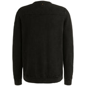 Strickpullover aus Baumwolle - 999-Black - Schwarz