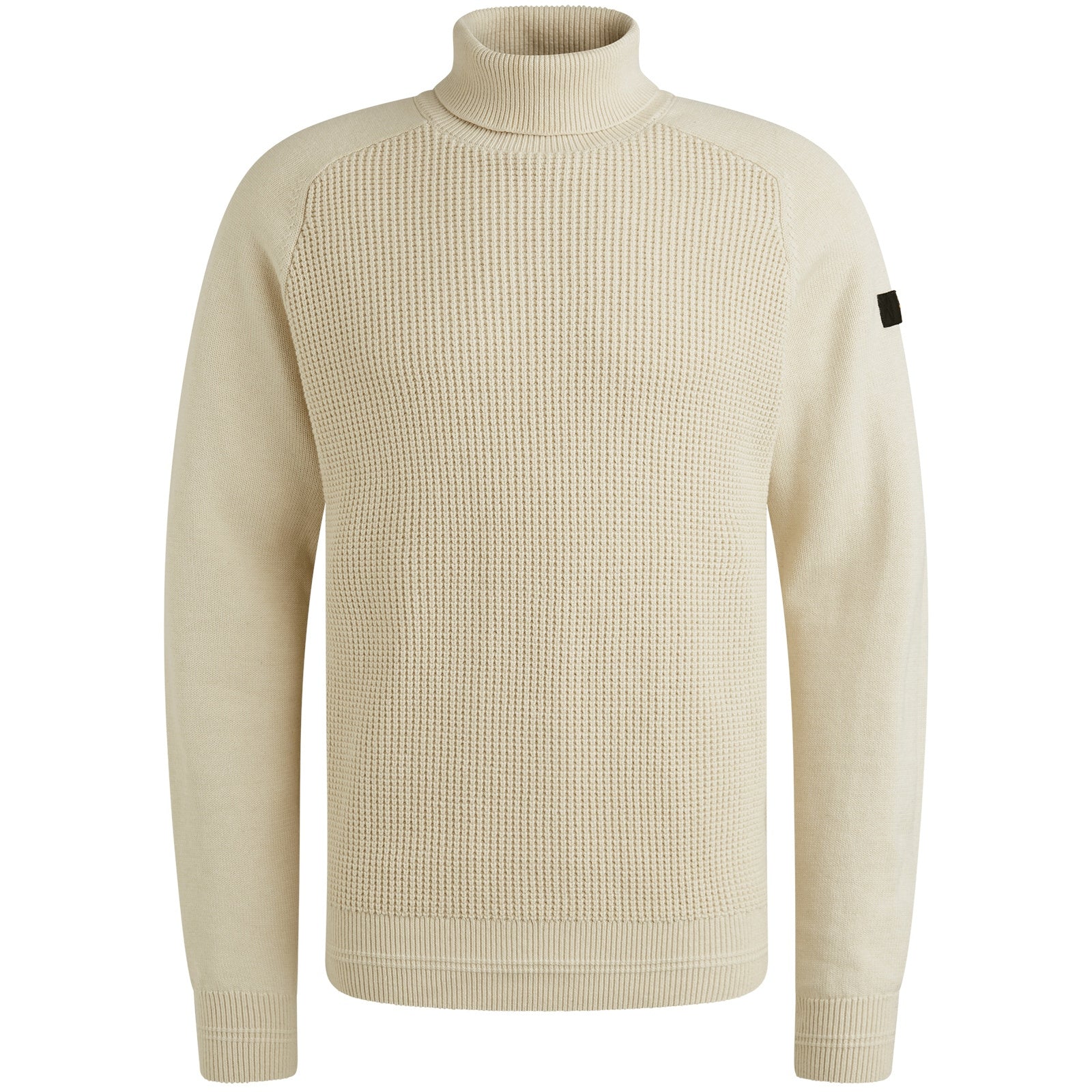 Strickpullover aus Baumwolle - 910-Bone White Melee - Creme