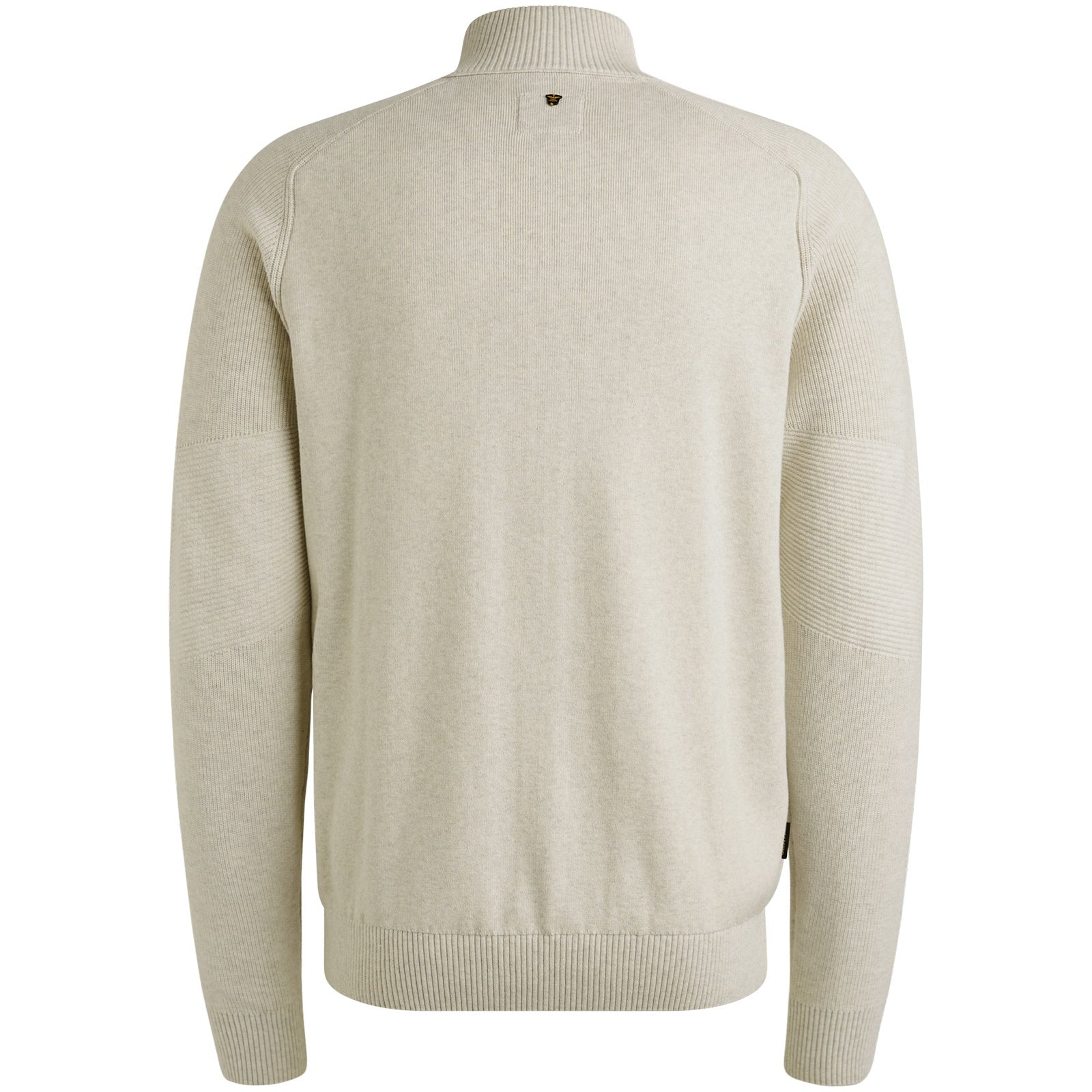 Strickjacke aus Baumwolle - 910-Bone White Melee - Grau