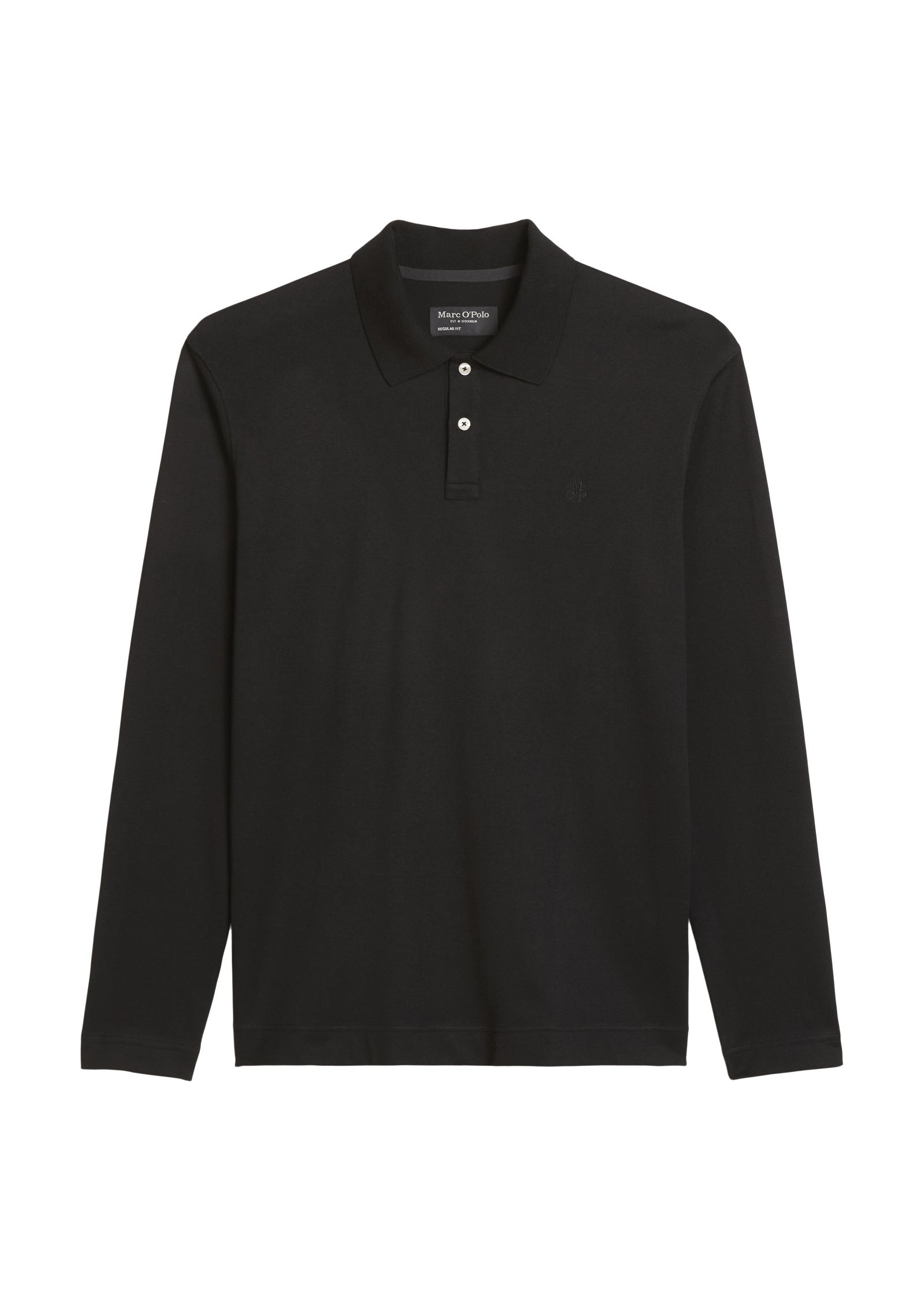Poloshirt aus Baumwolle - 990-black - Schwarz