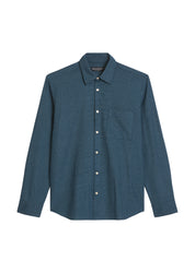 Freizeithemd Regular Fit - K86-multi/ blue daze - Blau