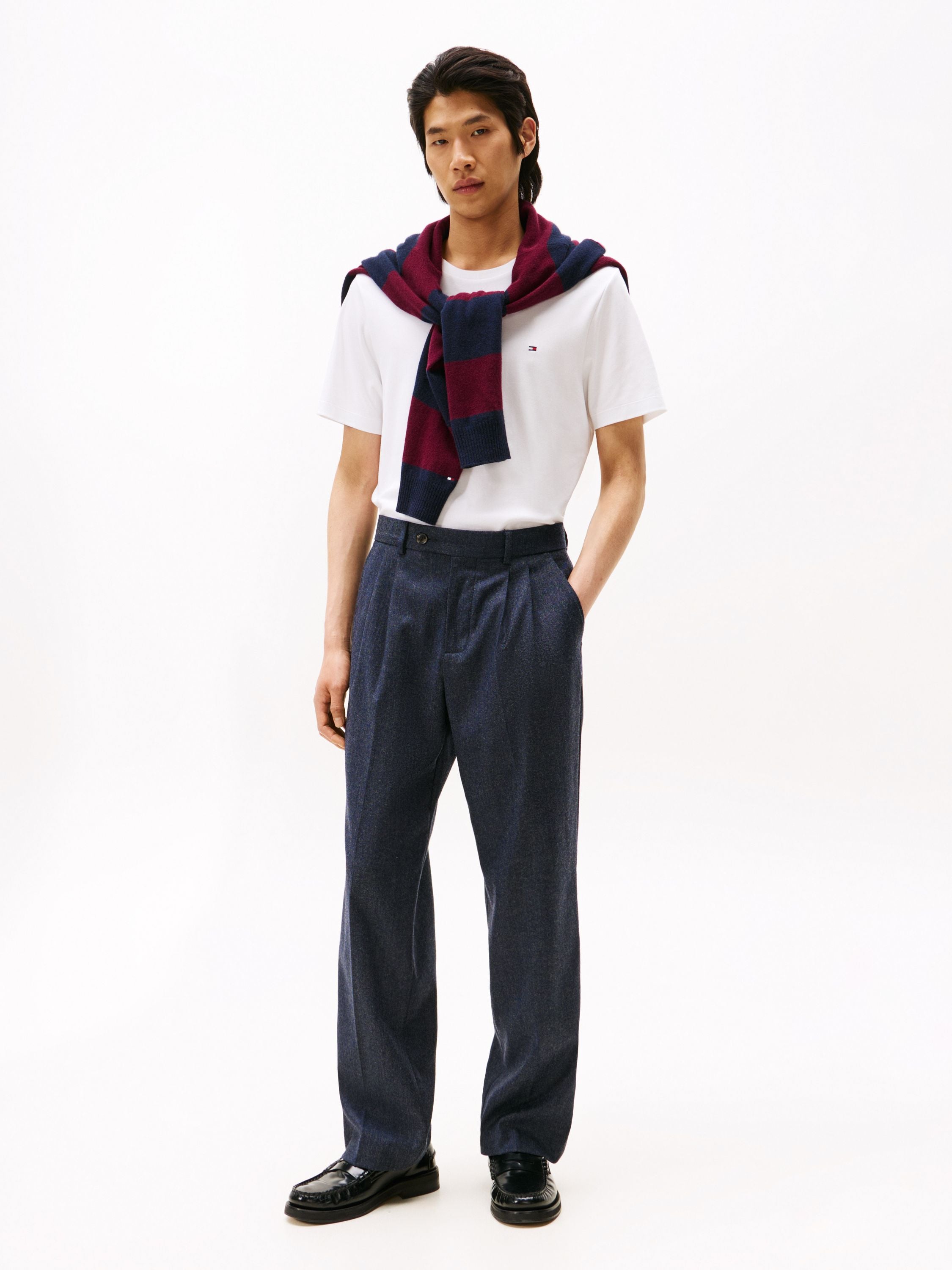 T-Shirt aus Baumwolle - YBR-WHITE - Weiß