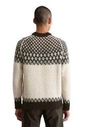 Strickpullover aus Schurwoll-Mix - 707-gray silk - Braun