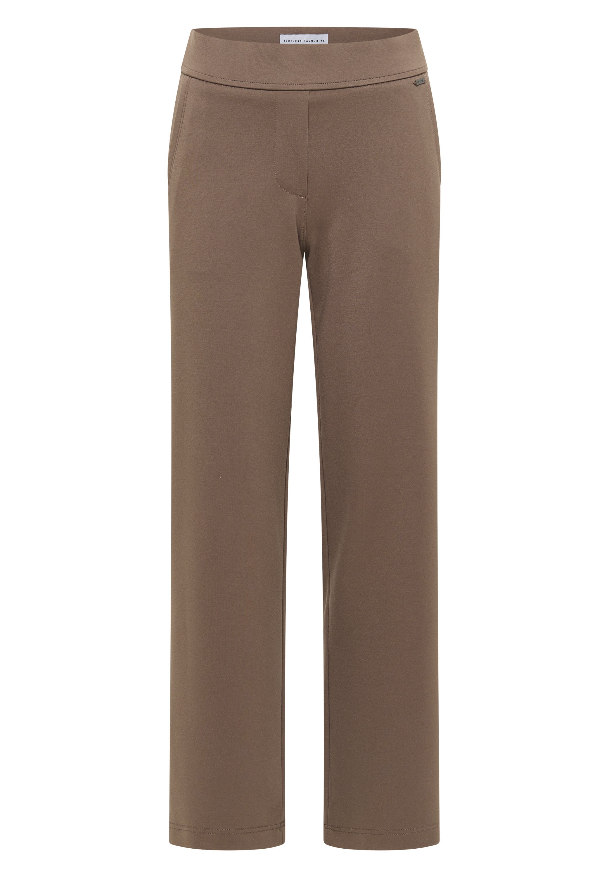 Hose NEELE aus Jerseyqualität - 17188 cocoa taupe - Braun