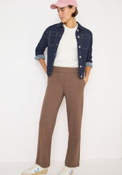 Hose NEELE aus Jerseyqualität - 17188 cocoa taupe - Braun