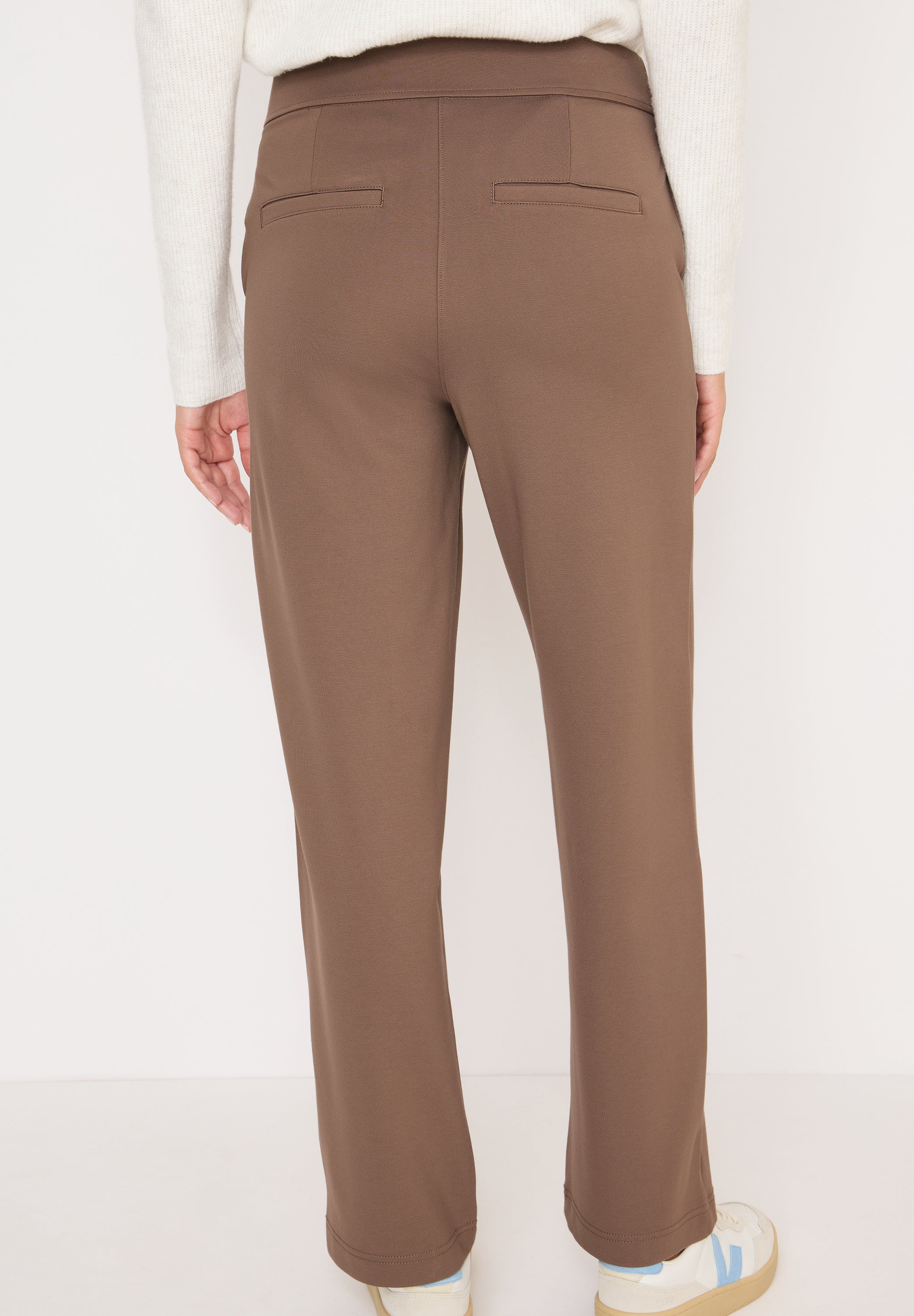 Hose NEELE aus Jerseyqualität - 17188 cocoa taupe - Braun