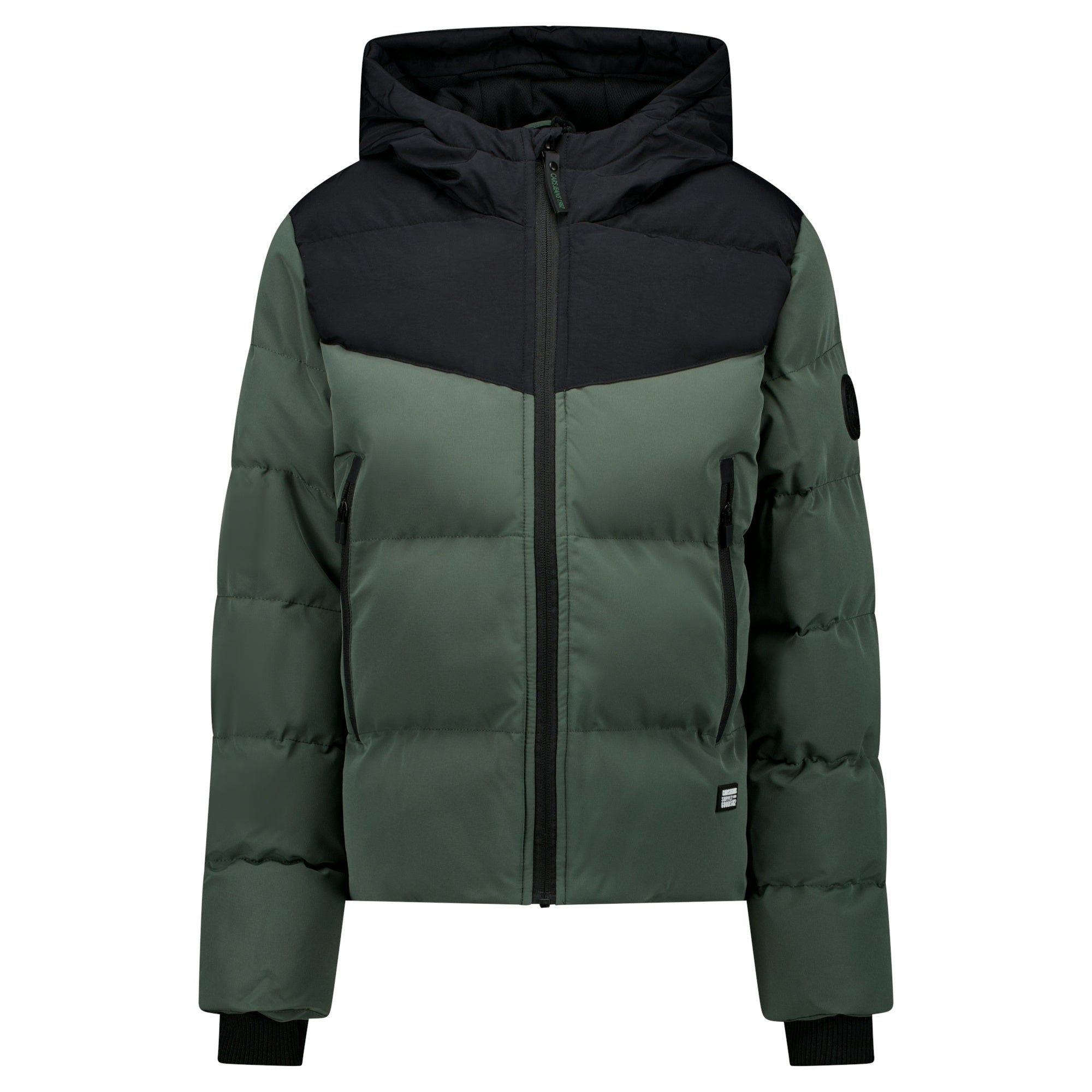 Winterjacke BUSHWICK jr. - 18-Olive - Grün