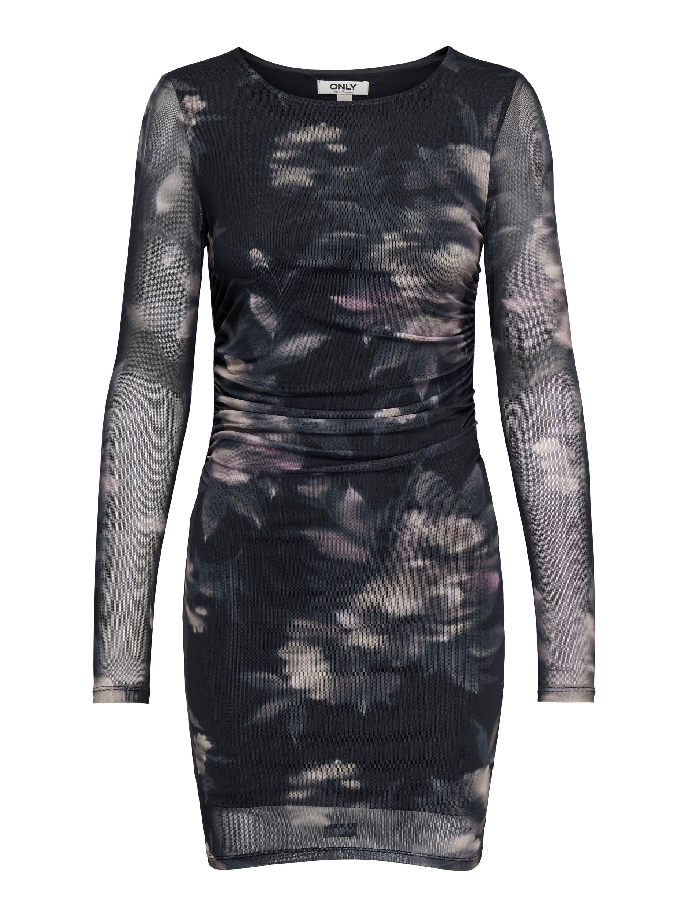 Diffused floral - Schwarz