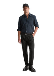 Freizeithemd Regular Fit - K87-multi/ dark navy - Blau