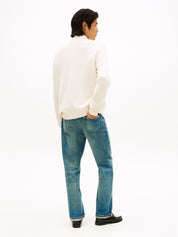 Strickpullover aus Baumwolle - AEF-BEIGE - Beige