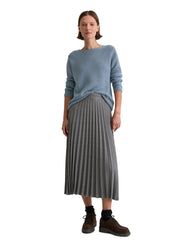 Strickpullover aus Baumwolle - 857-slate blue - Blau