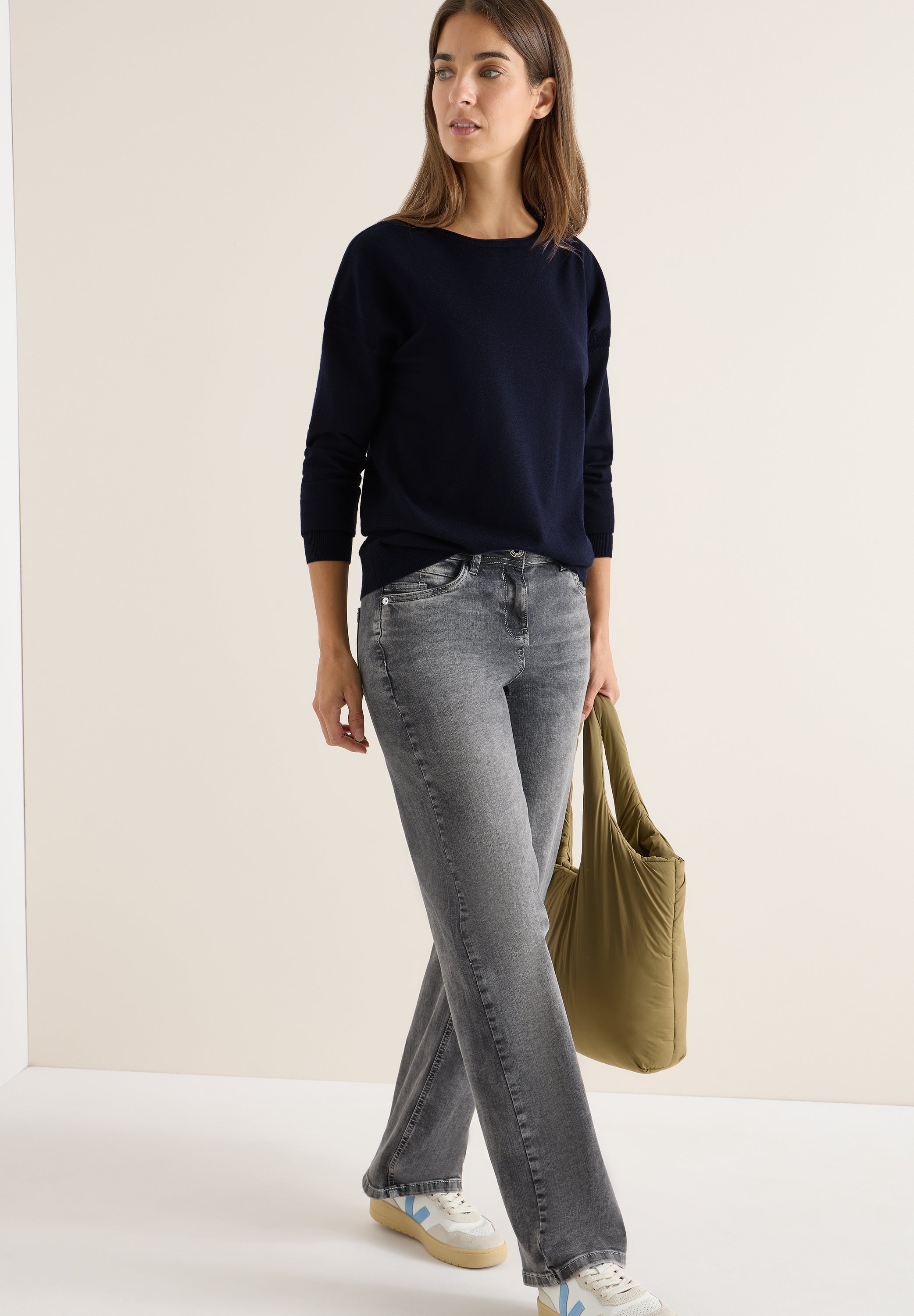 Langarmshirt - 16831 urban dark blue - Blau