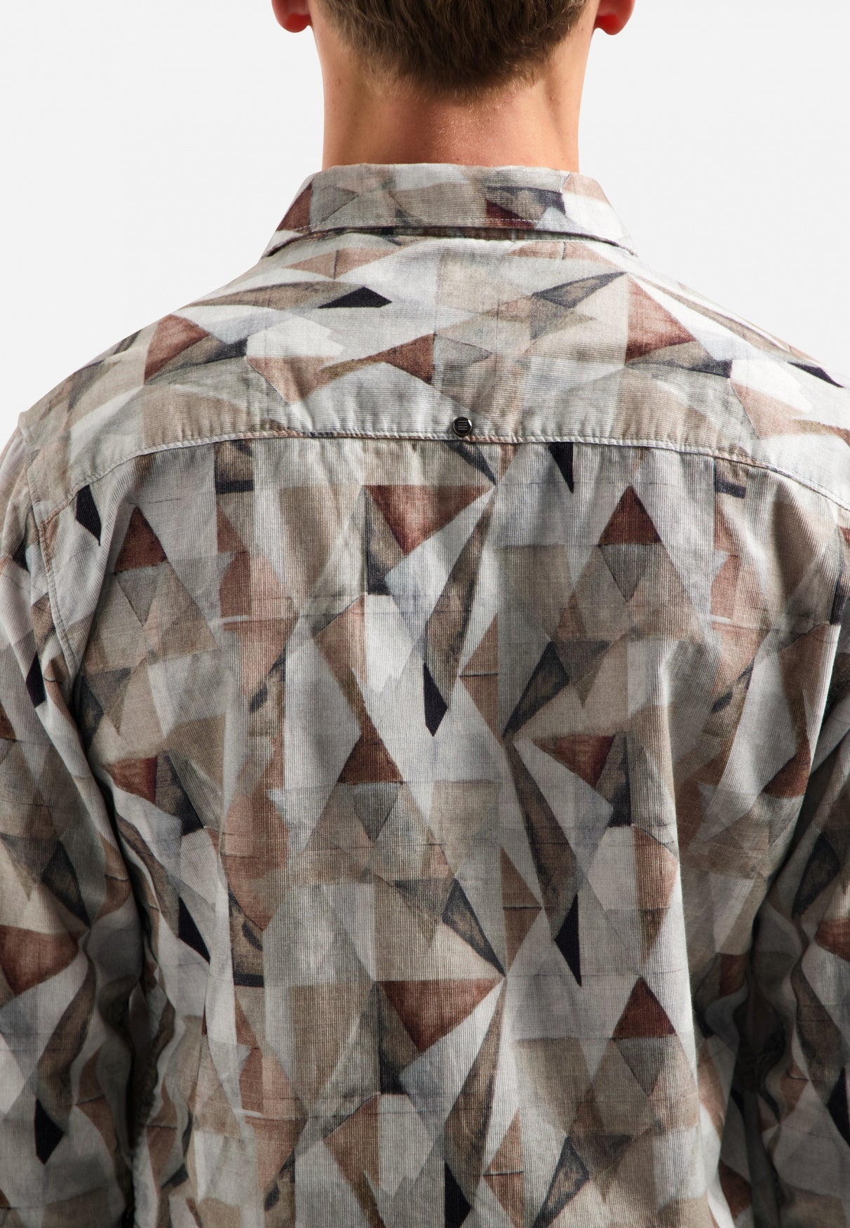 Hemd Regular Fit - 044-Taupe - Grün