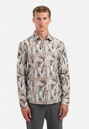 Hemd Regular Fit - 044-Taupe - Grün