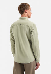 Freizeithemd Regular Fit - 197-Light Moss - Grün