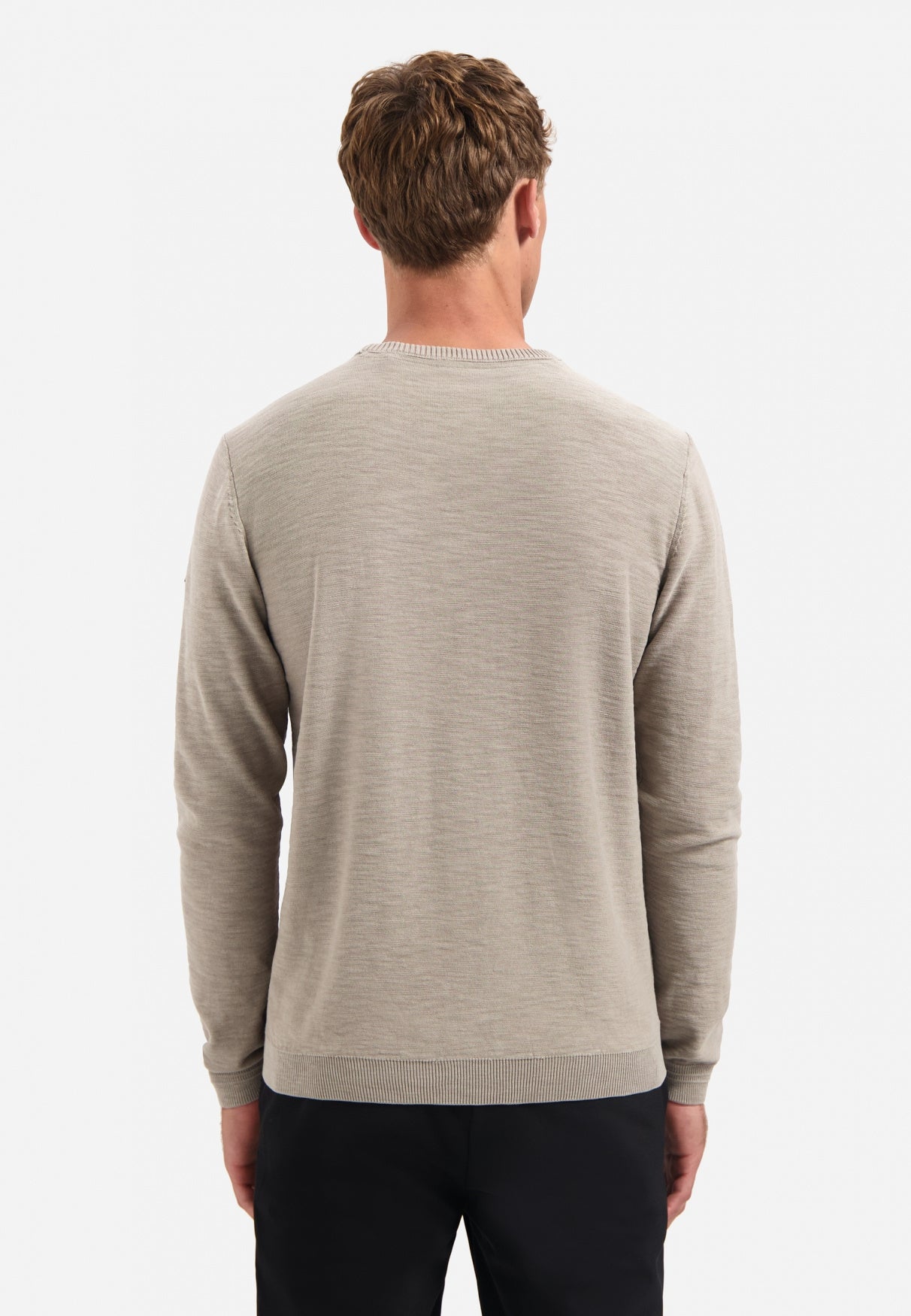 Pullover aus Baumwolle - 018-Clay - Beige