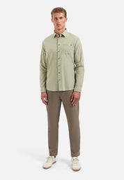 Freizeithemd Regular Fit - 197-Light Moss - Grün