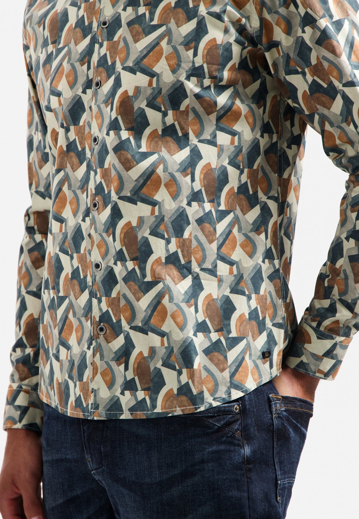 Hemd Regular Fit - 078-Night - Grün