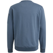 Sweatshirt aus Baumwolle - 5301-Vintage Indigo - Blau